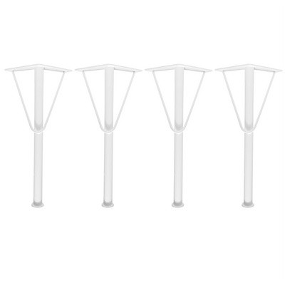 Set of 4 furniture feet V-PIPE